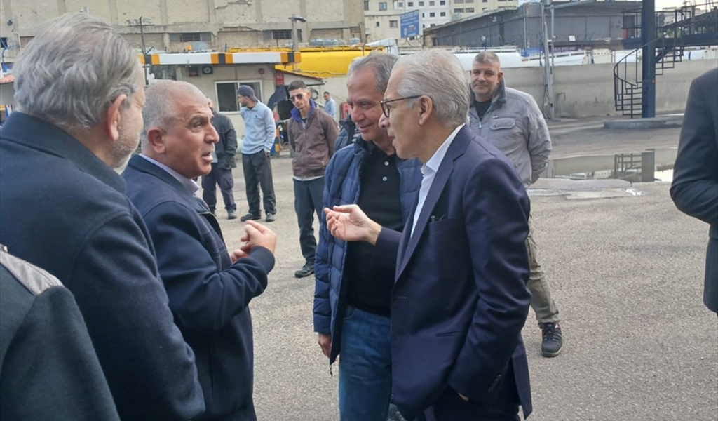 الوزير البساط خلال الجولة
