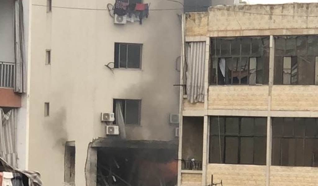 تصعيد في قلب بيروت… للمرة الثانية غارة إسرائيلية تضرب برج حمود