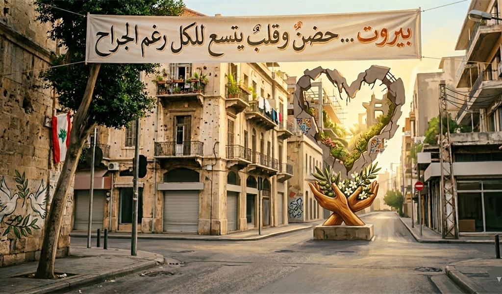 بيروت... حضنٌ وقلبٌ يتّسع للكل رغم الجراح