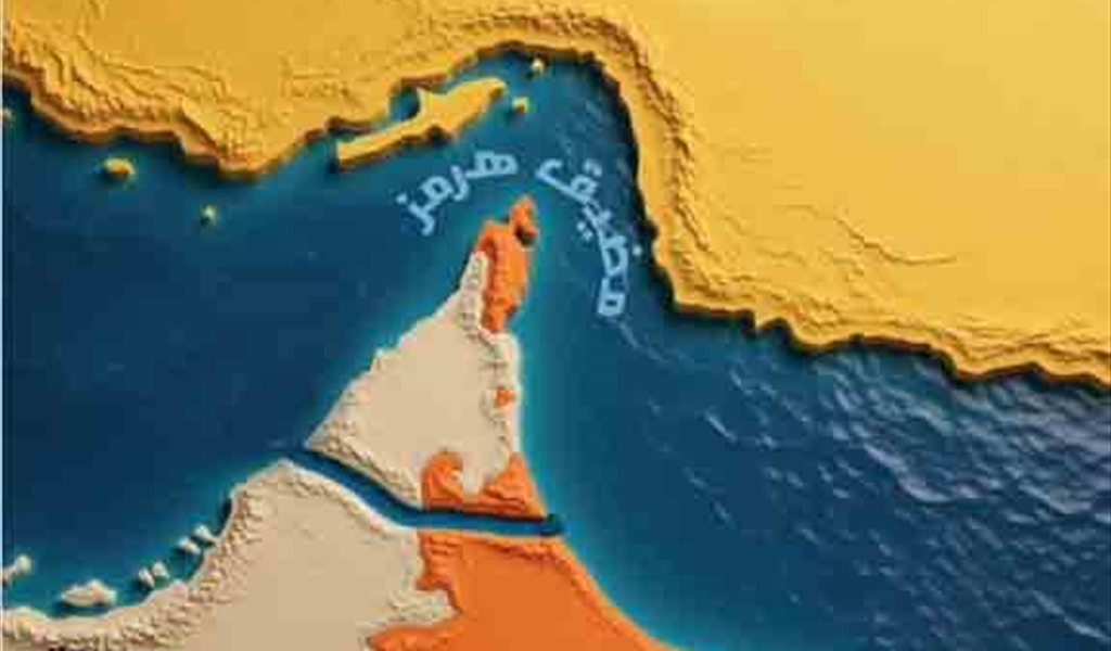 رمال الخليج ترسم العالم الجديد ومضيق هرمز يوثّقه