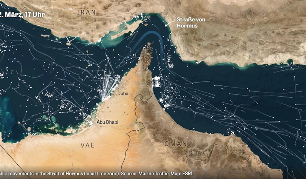 من مضيق هرمز إلى بحر البلطيق