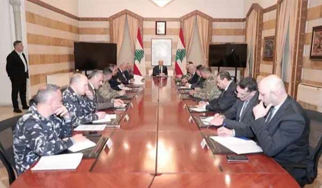 الوزير الحجار مترئساً اجتماع مجلس الأمن الفرعي