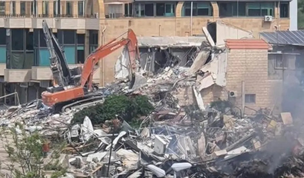 الاحتلال الاسرائيلي نموذج من تفجير المنازل في الناقورة