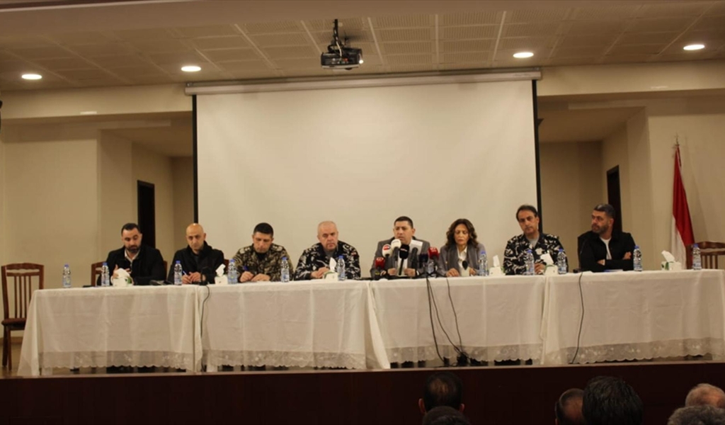 المحافظ المكاوي خلال الاجتماع الامني