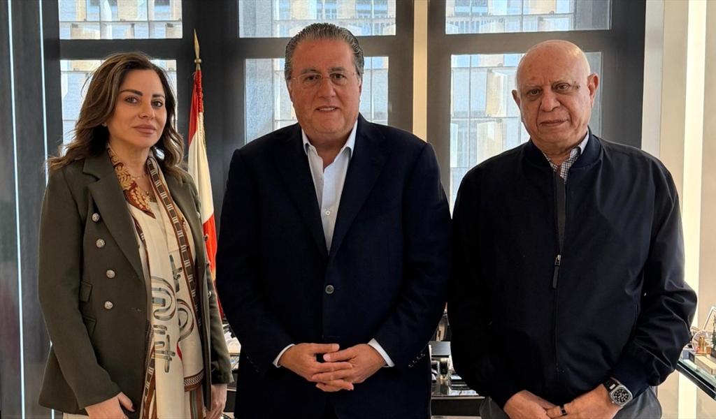 شقير والسمان خلال اللقاء