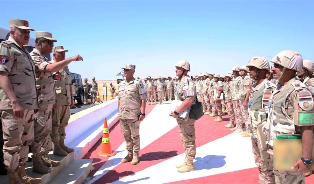 تدريبات للجيش المصري على «تدمير دفاعات العدو»