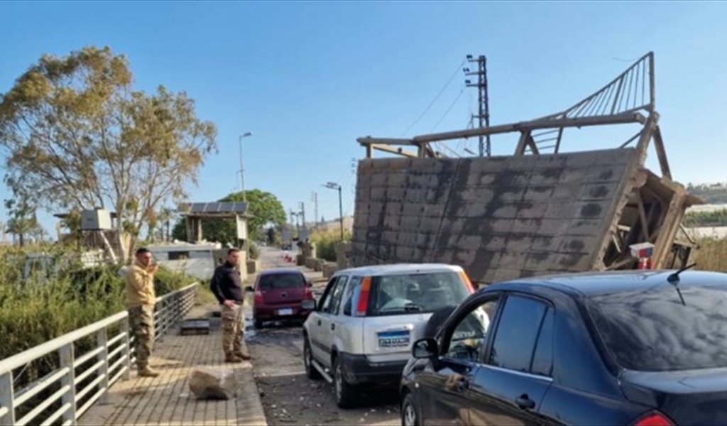 فتح جسر القاسمية من قبل الجيش اللبناني