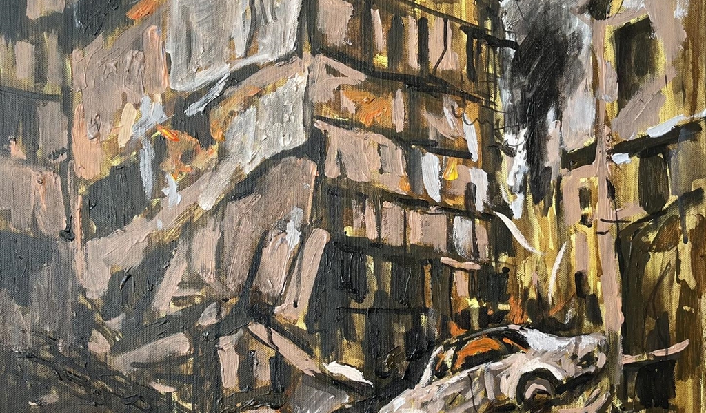 تحوّل الألم الشخصي والوجداني إلى لوحة تعبيرية قوية