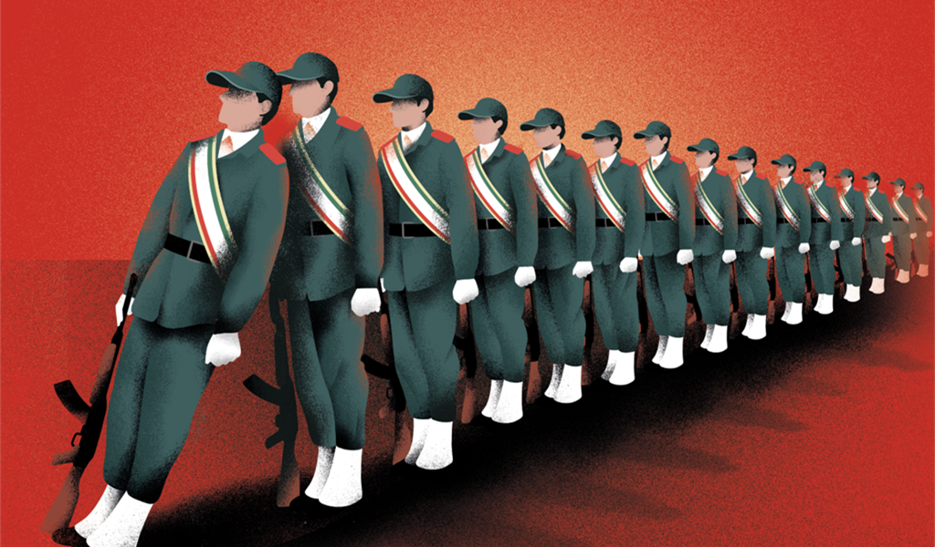 النظام الإيراني الذي دمر لبنان وقتل زعاماته يتهاوى؟