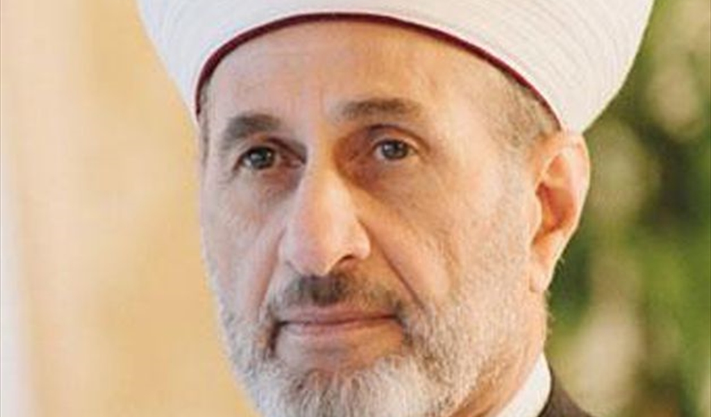 رئيس «المؤتمر الشعبي» في ذكرى استشهاد المفتي خالد: للإستلهام من مواقفه ونهجه في مواجهة الأخطار الكبيرة