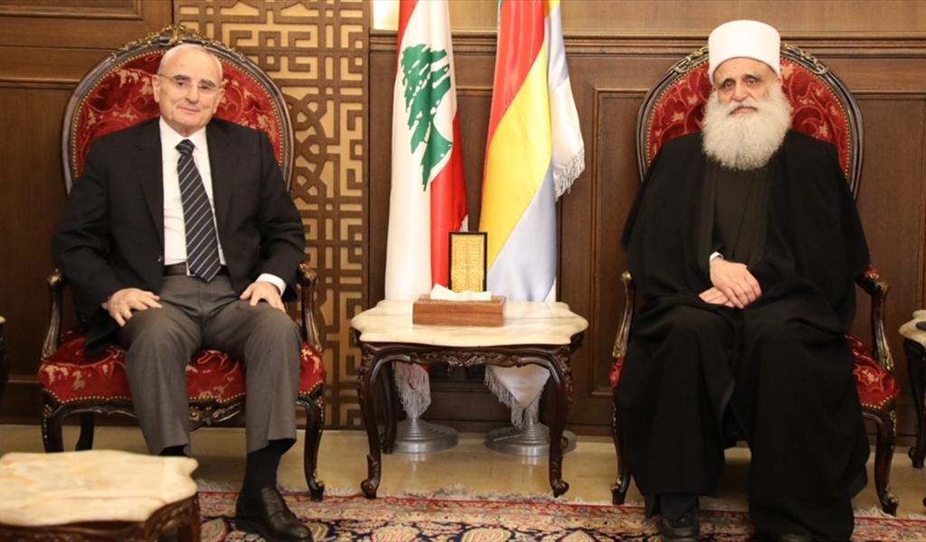 شيخ العقل مستقبلاً الوزير منسى