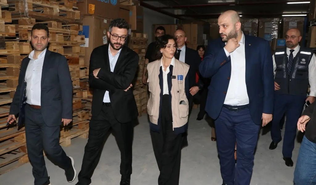 الوزير ناصر الدين والوفد يجولون في الكرنتينا