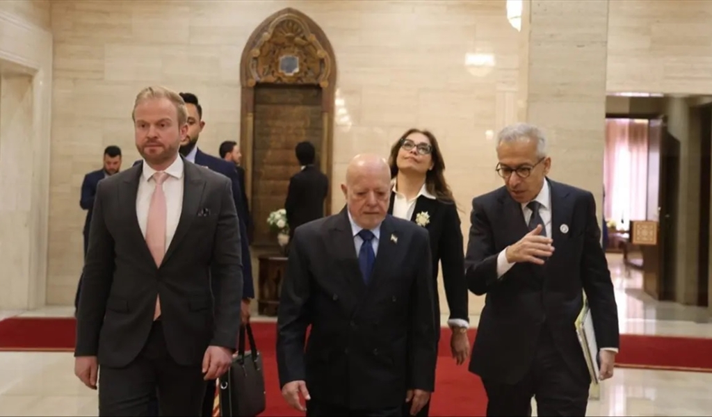 الوزير البساط ونظيره السوري محمد الشعار