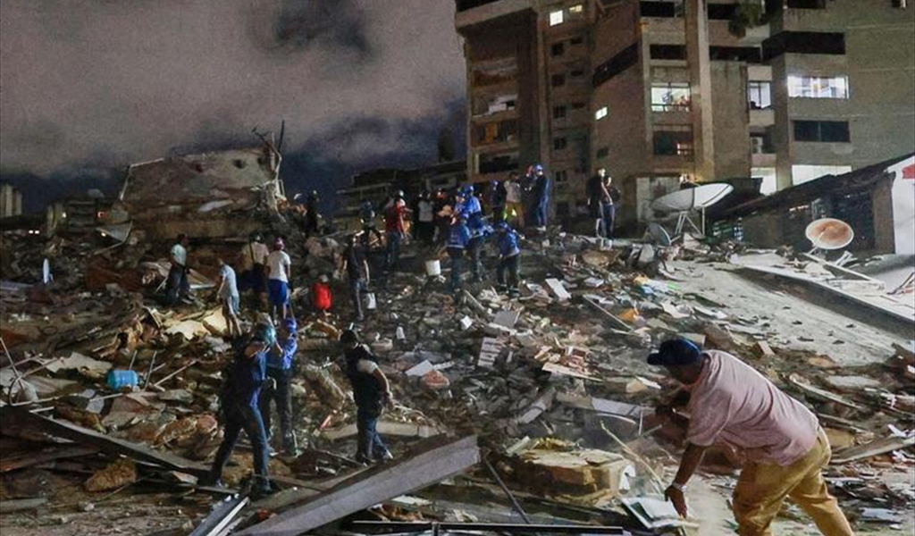 زلزال مزدوج  بقوة 7,2 و7,5  درجات يهزُّ فنزويلا
