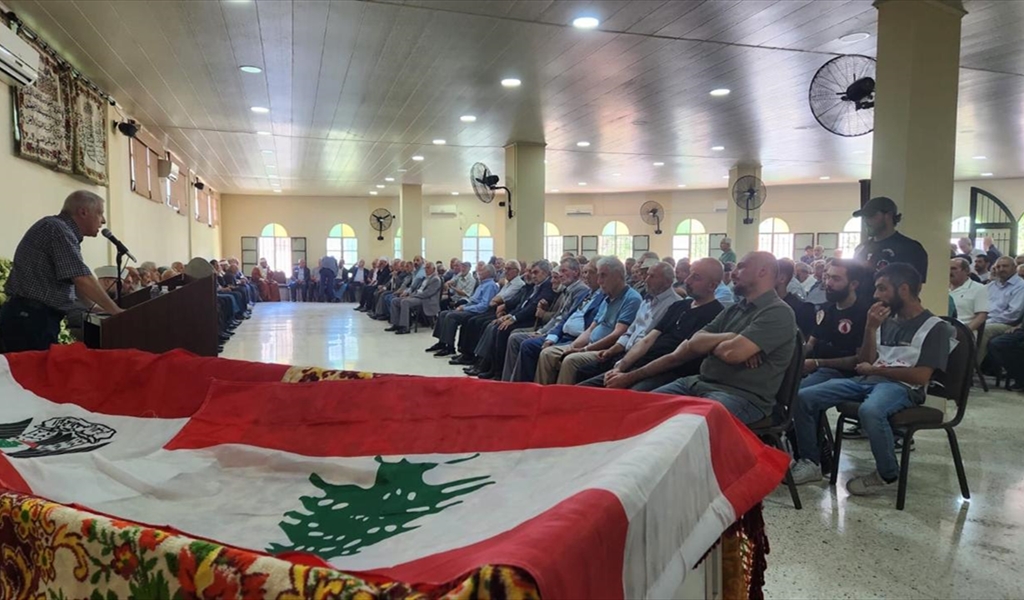 "المؤتمر الشعبي" شيع رئيسه كمال حديد في بلدته الهبارية: جمعتنا به علاقة محبة صادقة صنعتها المواقف والشدائد