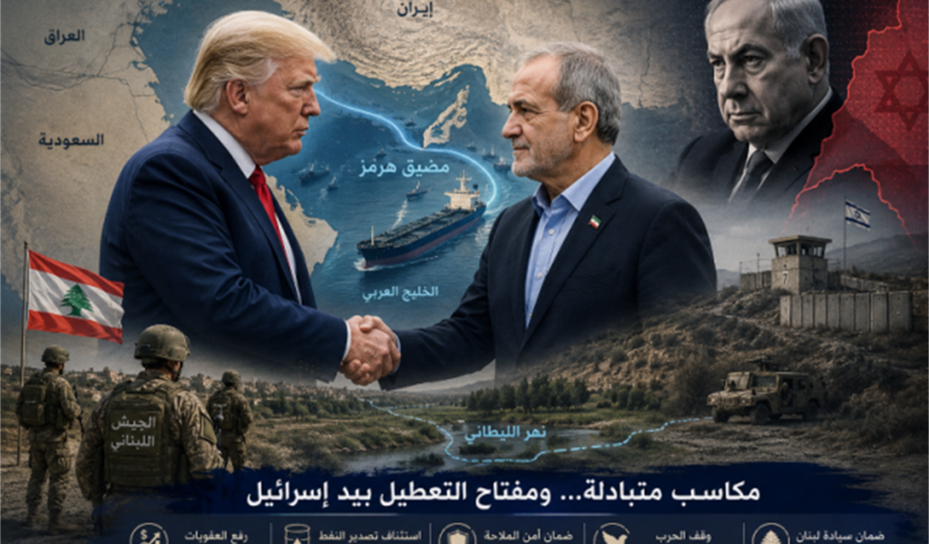 من هرمز إلى الليطاني:  المكاسب متبادلة بين واشنطن وطهران.. أين إسرائيل؟