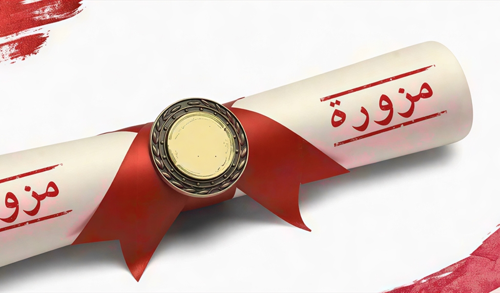نخبة مزورة!
