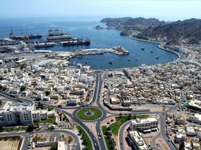 صورة جوية لولاية مطرح