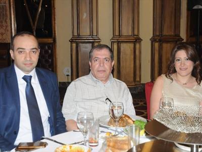 زينة مدلل، يحيى صقر ومحمّد حشاش