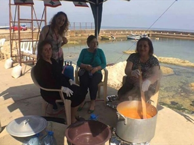 ذكرى أربعة النبي أيوب في الرملة البيضاء في بيروت المحروسة