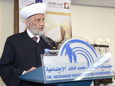 ... ويلقي كلمة بالمناسبة