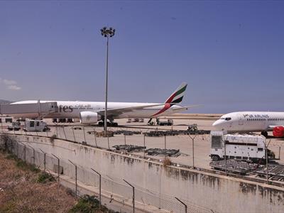 الملاحة متعطلة في مطار بيروت الدولي (محمود يوسف)