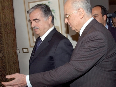 .. ومع الرئيس الشهيد رفيق الحريري