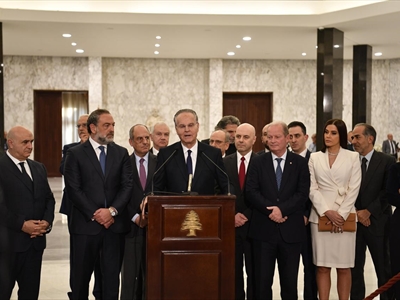 الجمهورية القوية تدلي بموقفها بعد اللقاء