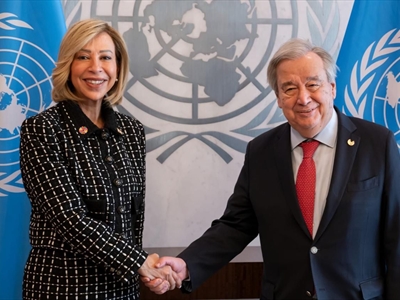 اللبنانية الاولى السيدة نعمت عون تشارك في انطلاق فعاليات مؤتمر ال 69 لمؤتمر وضع المرأة في الامم المتحدة