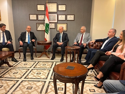 ريفي استقبل وفدًا من "القوات اللبنانية": تأكيد على الشراكة الوطنية وبحث في القضايا الوطنية والشمالية