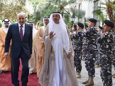 رئيس المجلس الوطني الإماراتي بحث مع عون وبري تعزيز العلاقات: نقف إلى جانب لبنان ووحدته وعودته إلى الحضن العربي