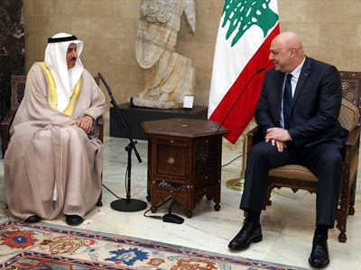 رئيس المجلس الوطني الإماراتي بحث مع عون وبري تعزيز العلاقات: نقف إلى جانب لبنان ووحدته وعودته إلى الحضن العربي