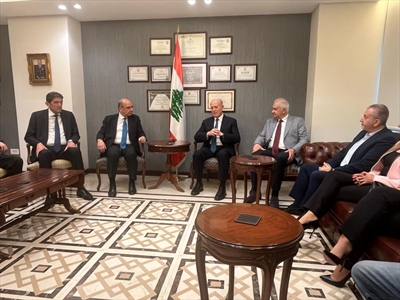 ريفي استقبل وفدًا من "القوات اللبنانية": تأكيد على الشراكة الوطنية وبحث في القضايا الوطنية والشمالية