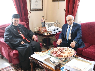 سلام بعد زيارته الراعي: مسألة الحرب والسلم بيد الدولة..  لم يصلني أي تهديد من أورتاغوس حول احتمال عودة الحرب