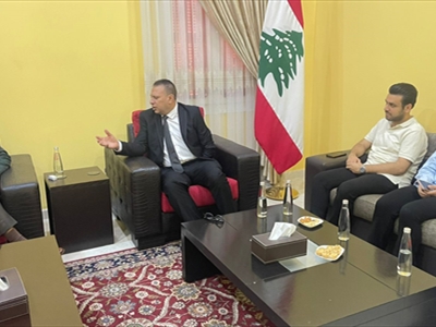 السفير الهندي يستقبل وفداً من اللقاء الشبابي اللبناني الفلسطيني