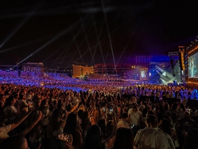 عمرو دياب: بيروت طاقة لا مثيل لها وجمهورٌ لا يُضاهى