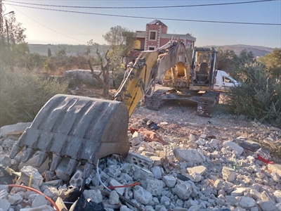 الحفَّارة المستهدفة في بليدا