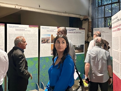 اختتام المبادرات المنظمة ضمن معرض "المدن على خشبة المسرح النهج الإيطالي نحو مستقبل مستدام": مختبر مفتوح للتجدد وإعادة الإعمار الحضري