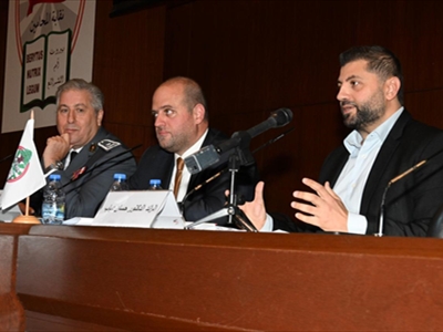 توقيع كتاب "الشامل في إجراءات الضابطة العدلية" للدكتور الرائد حسان دياب