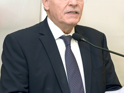 د. سابا زريق يلقي كلمته خلال الندوة