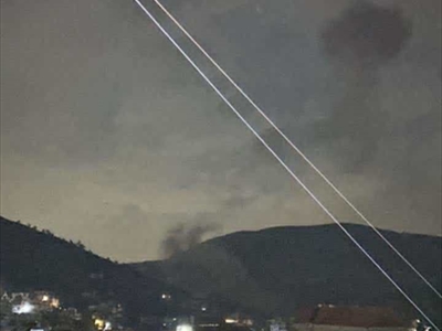 الغارة على عيترون