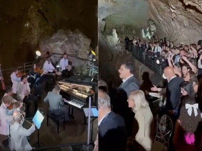 حفل زفاف في مغارة جعيتا «يثير» غضب اللبنانيين