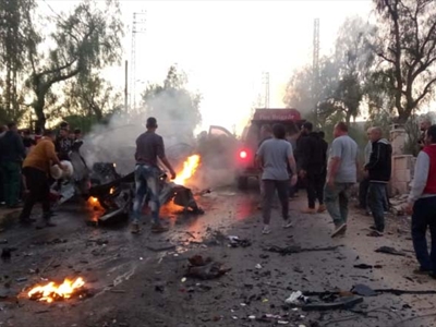 مكان الاستهداف في بليدا