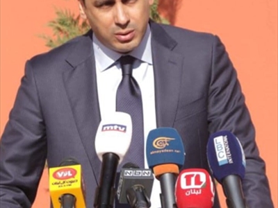 راغب حداد يلقي كلمة باسم رئيس المجلس البلدي لمدينة بيروت