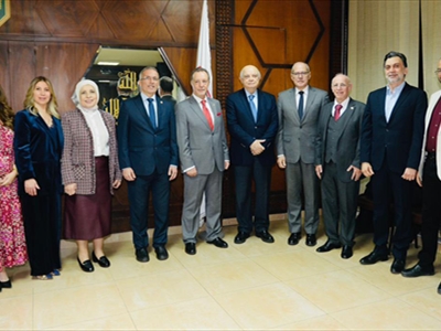 شربجي والنائبان منيمنة وخلف والزميل صلاح سلام وعضوات وأعضاء في الهيئة المنتخبة