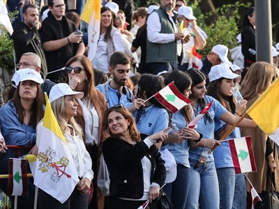 بالصور .. أيام تاريخية للبابا لاوون.. صلاة وحوار من أجل السلام للبنان