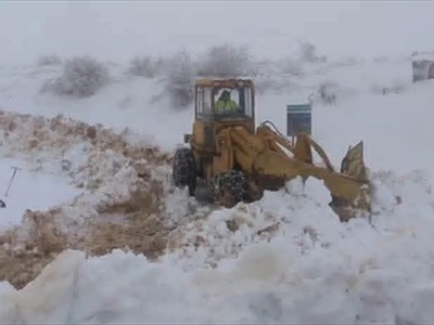 فتح الطرقات في عكار