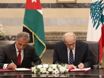 الرئيسان سلام وحسان يوقعان الاتفاقيات اللبنانية  - الأردنية