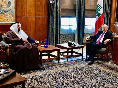 لقاء الرئيس بري مع الوزير الخليفي