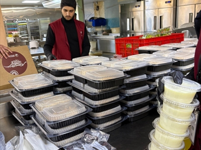 مؤسَّسة مخزومي تدعم الصائمين من «مطبخ الخير» وتستقبل دفعة من برنامج خطوة للأمام